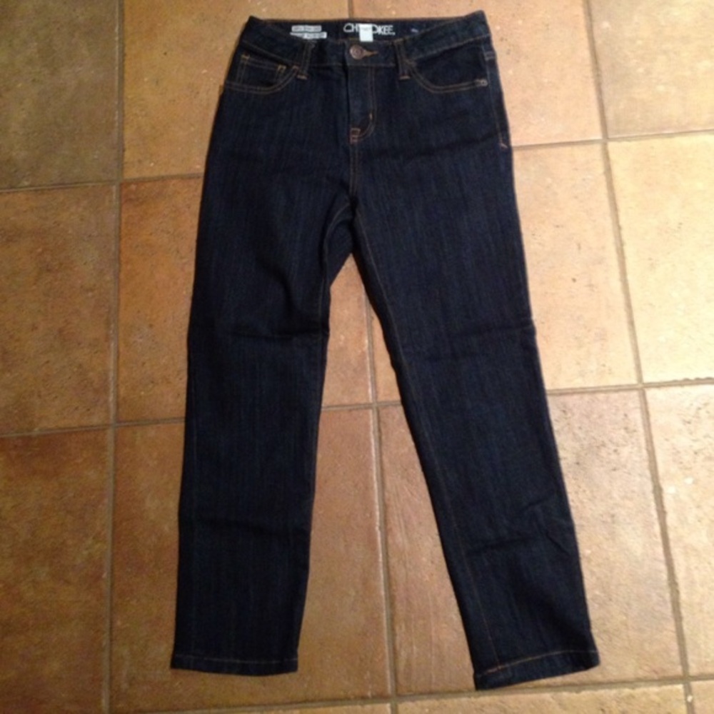 Girl's super skinny crop jean - Picture 1 of 4